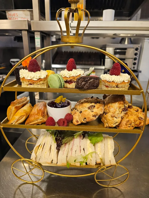 Afternoon tea served in our Tea Room